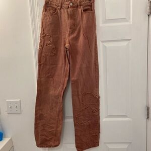 PacSun Pink Denim Jeans